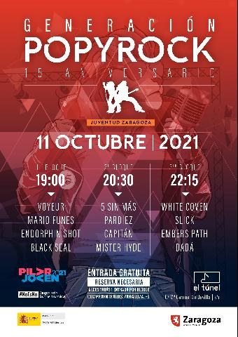 11 OCTUBRE- GENERACIÓN POPYROCK. 15 ANIVERSARIO '