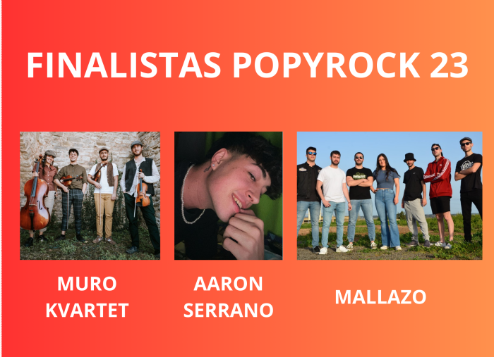 FINALISTAS DE POPYROCK 2023'