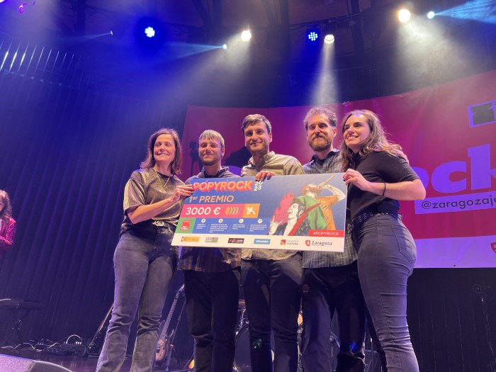 Muro Kvartet ganadores de Popyrock 2023'