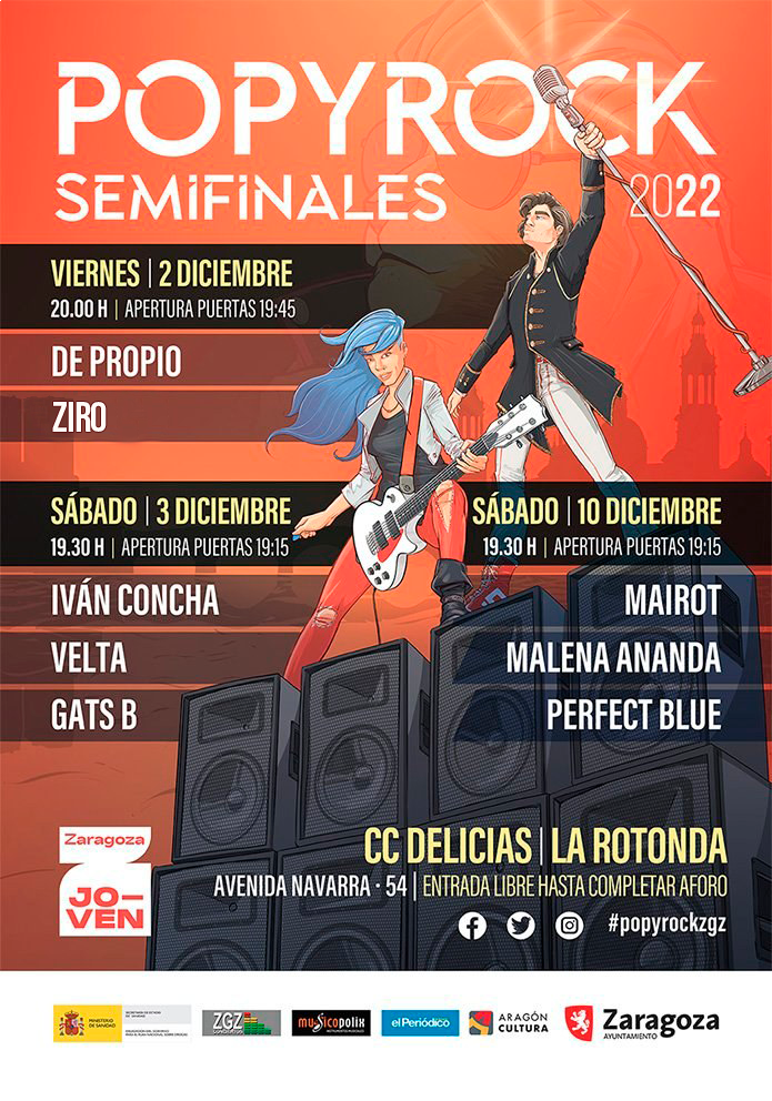 RENUNCIA DE SUPER B Y NUEVO GRUPO SEMIFINALISTA POPYROCK 22'